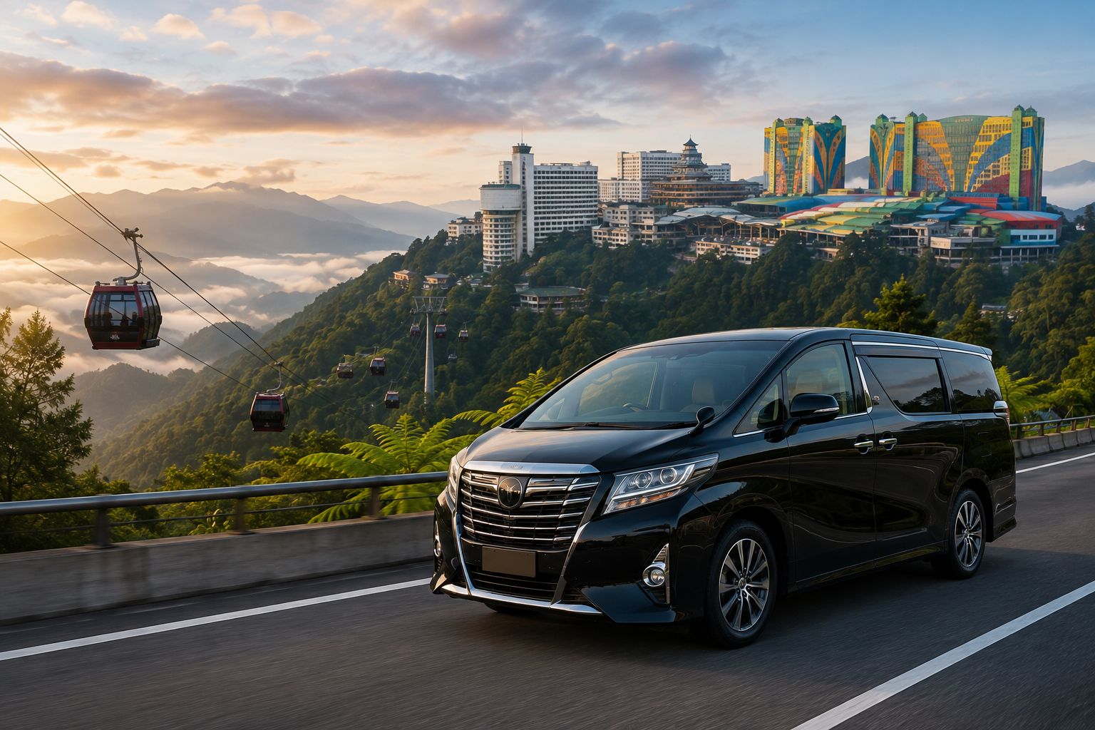 KLIA to Genting Highlands private airport transfer guide
