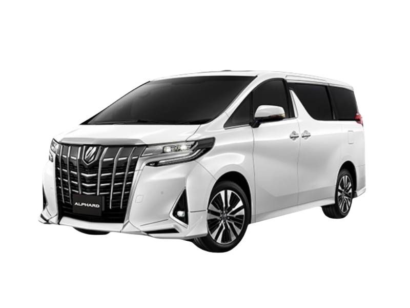 Toyota Vellfire/Alphard — private chauffeur vehicle for hire in Kuala Lumpur, Malaysia (5 Pax, 5 Luggage)